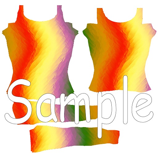 Rainbow Smoke Top