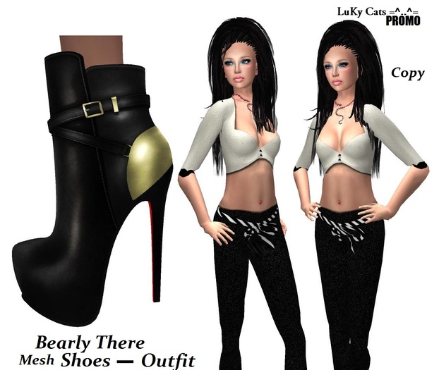 Bearly There  mesh shoe's and outfit