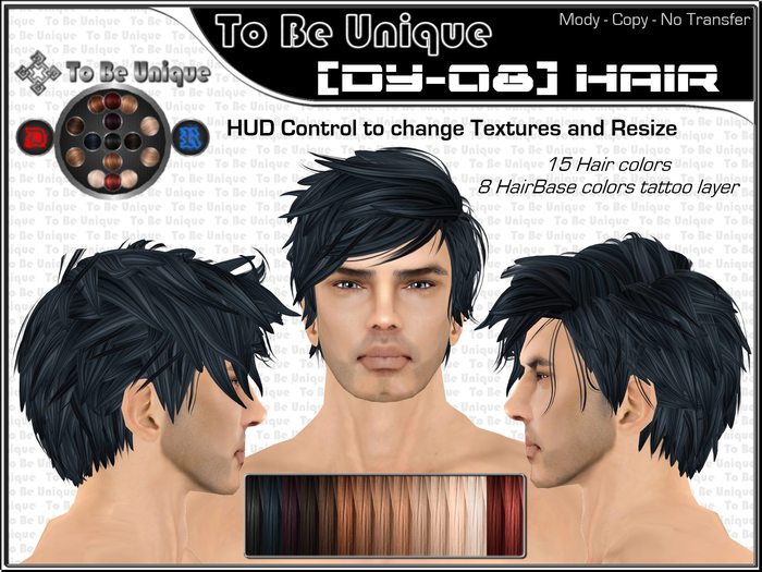 To Be Unique - [DY-08] Hair (BOX)