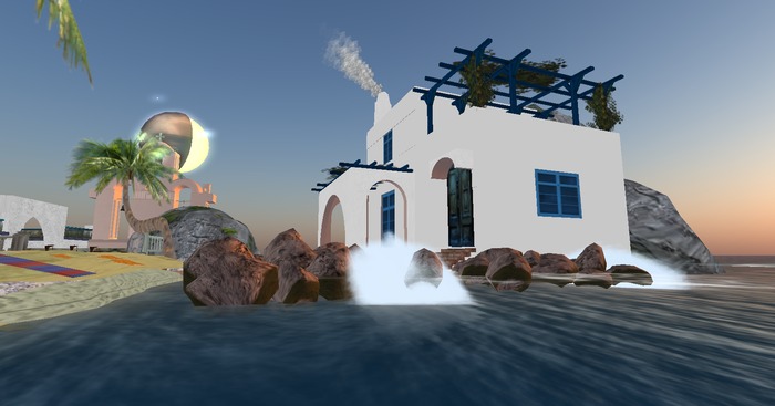 Greek Island House  ( box )