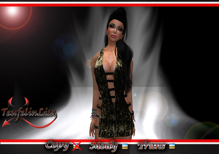 *TL* Sexy Mesh Mini Dress Red