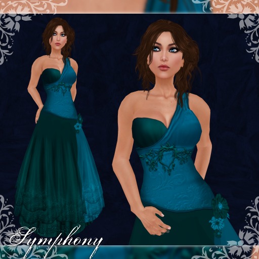 [K~*~S] Symphony - Gown - Ocean