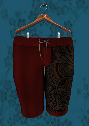 PEER Style: Phoenix Swim Trunks (MESH)