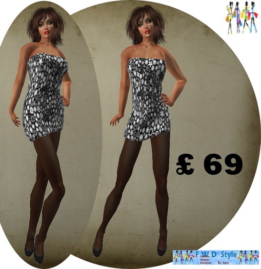 :::MESH:::Complete mini dress:::2