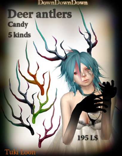 Deer antlers_Candy set