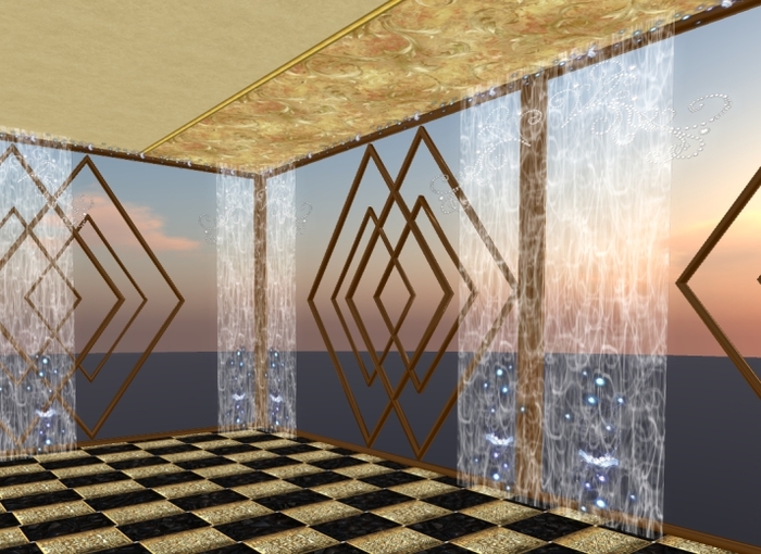 Texture wedding curtains 5