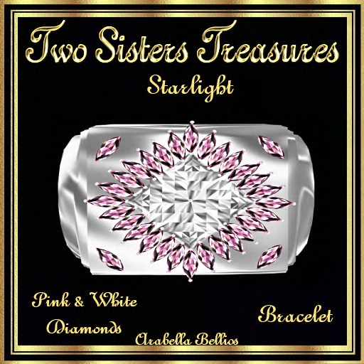 TST - STARLIGHT PINK/DIAMOND BRACELET SLV
