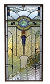 Art Deco Stained Glass