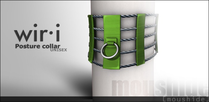[moushide] Wir.i collar [green] [RLV]