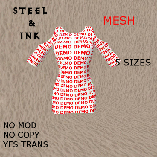 Mesh Mini Dress with Cutout Sleeves DEMO