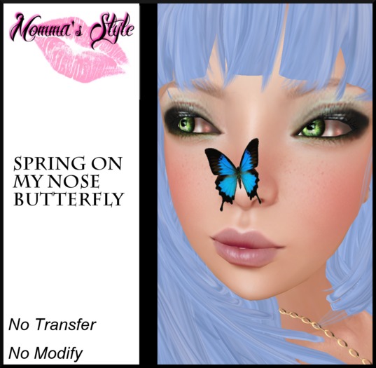 :Spring On my Nose Butterfly::Bag::