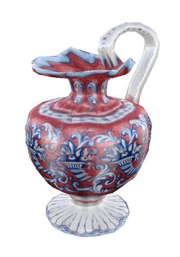 Red Vase by H&G