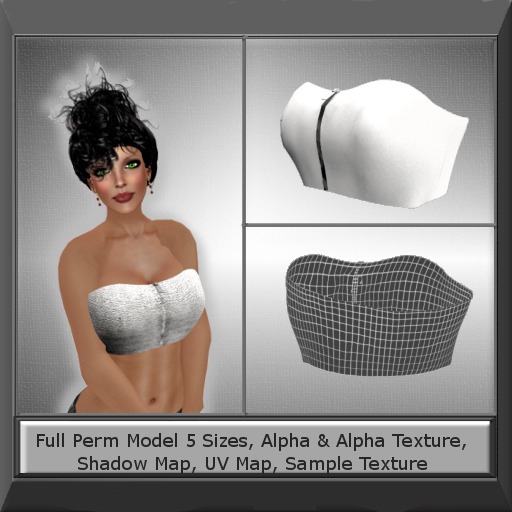 Zippered Tube Top *Full Perm Kit* 