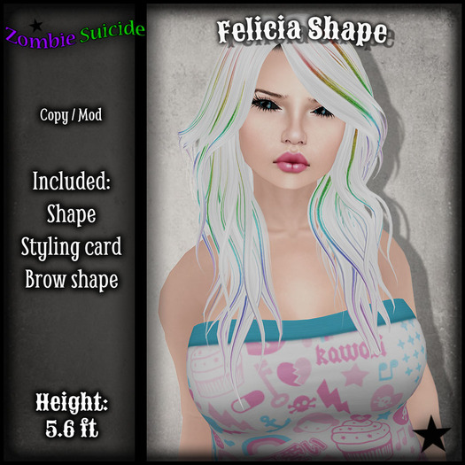 :Z.S: Felicia Shape Demo