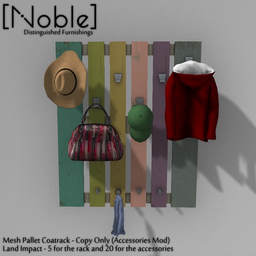 [Noble] Pallet Coatrack