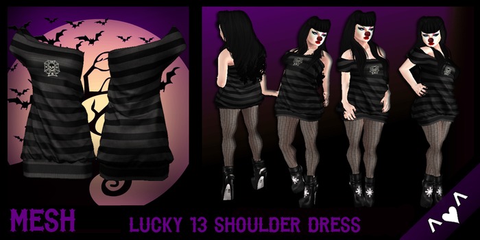^v^DRBC^v^ Shoulder Dress DEMO