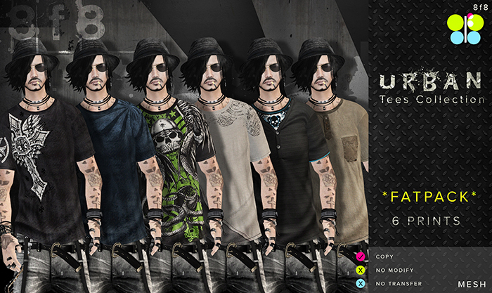 URBAN Tees Collection FATPACK