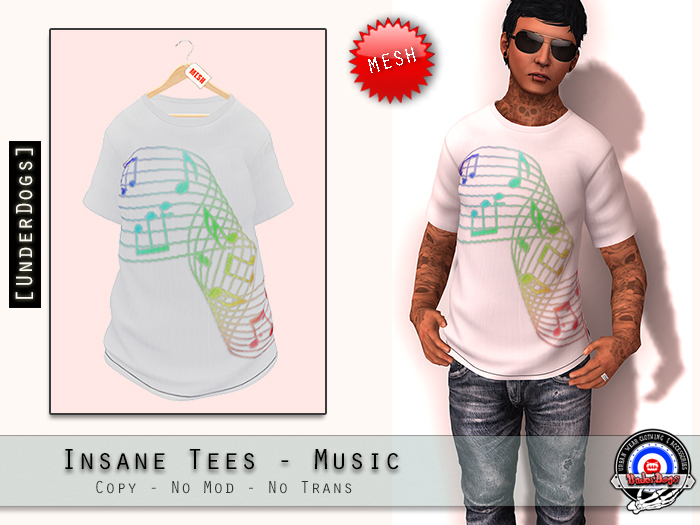 [UnderDogs] - Insane Tee - Music - Mesh 