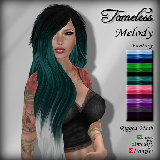Tameless Hair Melody (MESH) - Fantasy