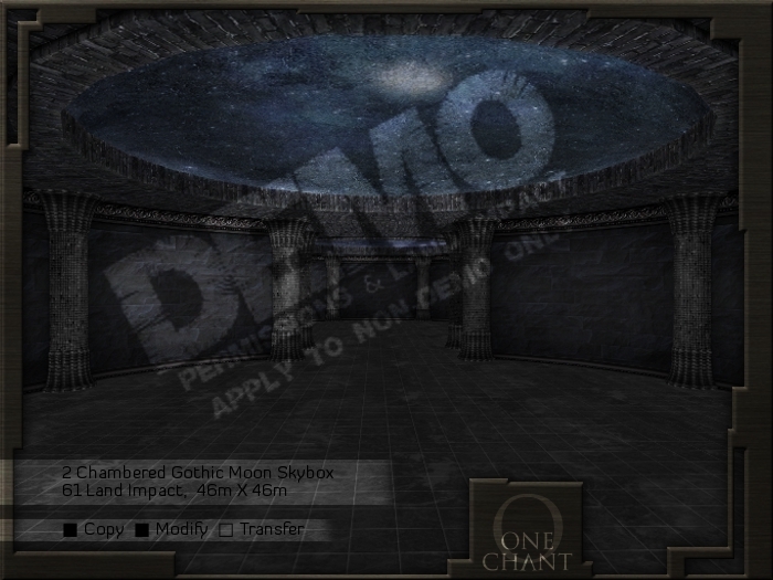 2 Chambered Gothic Moon Skybox - DEMO