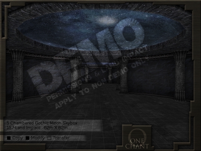 5 Chambered Gothic Moon Skybox - DEMO
