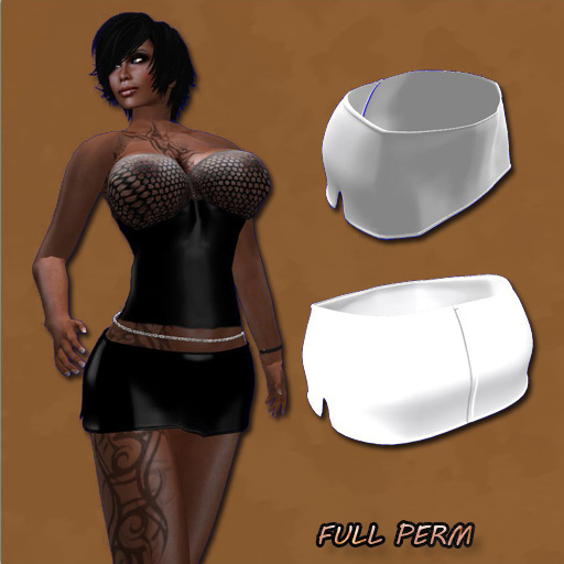 Caprica - Rigged Mesh Mini Skirt FULL PERM