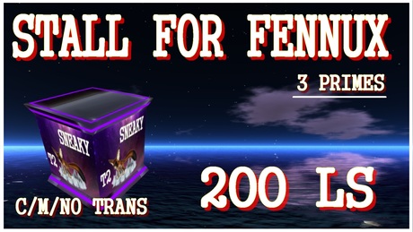 Second Life Marketplace - STALL VENTE FENNUX