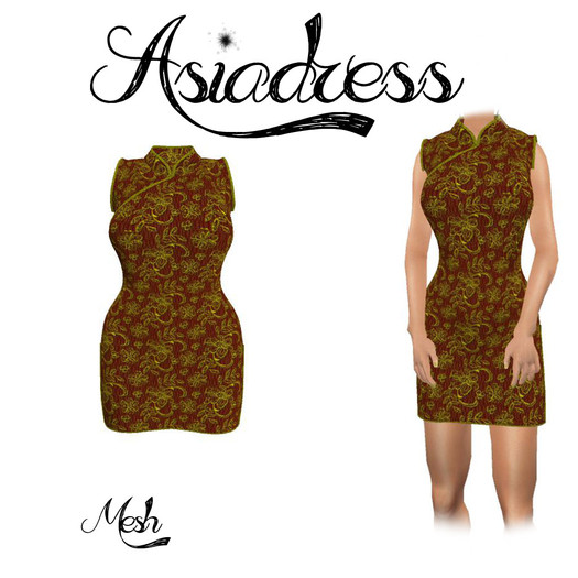 Asiadress red