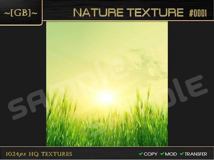 Second Life Marketplace - ~ [GB] Textures HQ ~ 00031 - Nature Texture #0001