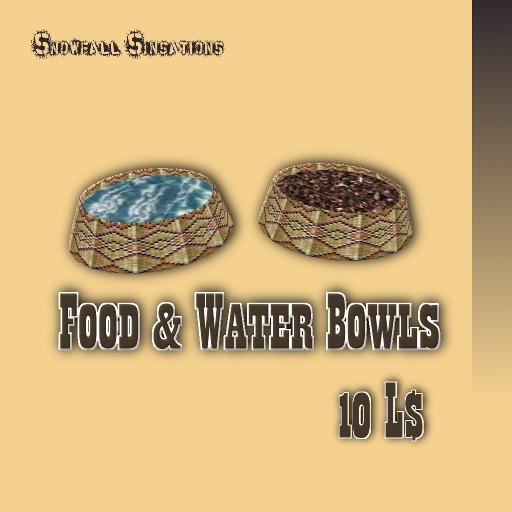Food & Water Bowls