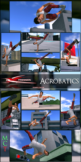 ::eXpression:: Poses - Acrobatics V.2