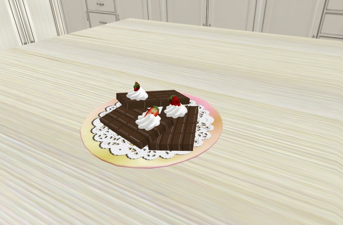 {Peachy} Chocolate Plate BOX