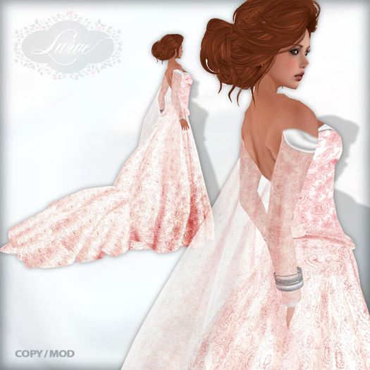*Lurve* Rosey Glow Formal - Red