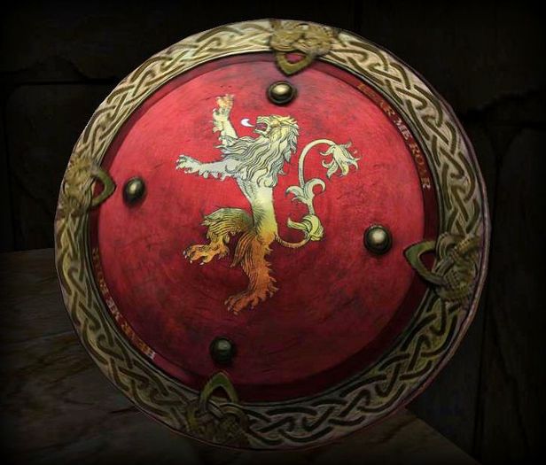GoT inspired - Lannister shield - colour version PROMO PRICE 