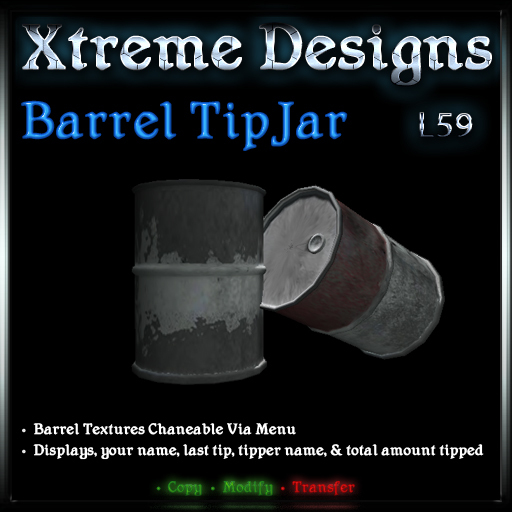 Barrels TipJar