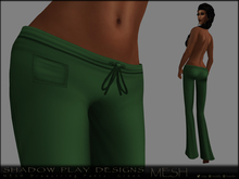 SP Designs - MESH Drawstring Pants - Green