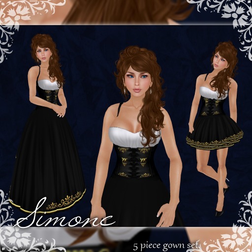 [K~*~S] Simone - Gown - Coal