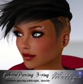 Motley's  Piercing 3ring eyebrow