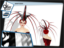 <<Griddie>> Mantodea - Black/White