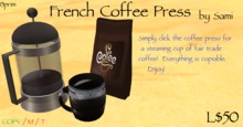 French Coffee Press by Sami