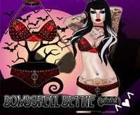 ^v^DRBC^v^ Bombshell Bettie (PLAID) -PROMO