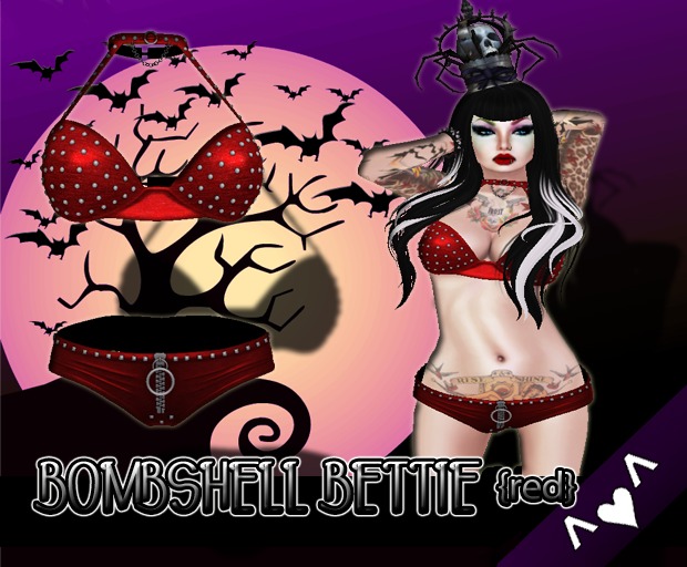 ^v^DRBC^v^ Bombshell Bettie (RED) -PROMO