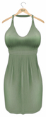 !Rebel Hope - Bianca Mesh Dress Linen Green