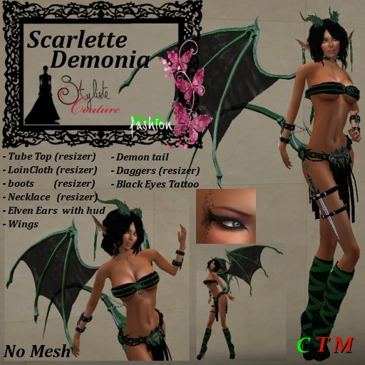 Demon Emerald Black