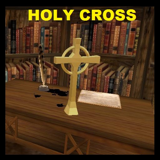 Rustic Gold Cross