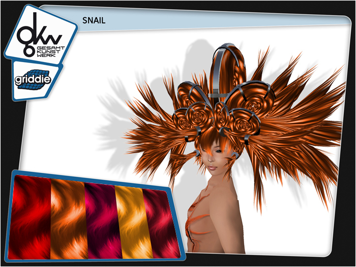 <<Griddie>> Snail - Red