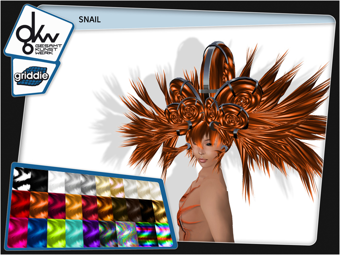 <<Griddie>> Snail - All Colors