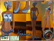 **GD** Swimming Costume Kandene (Dolphin) (Boxed)