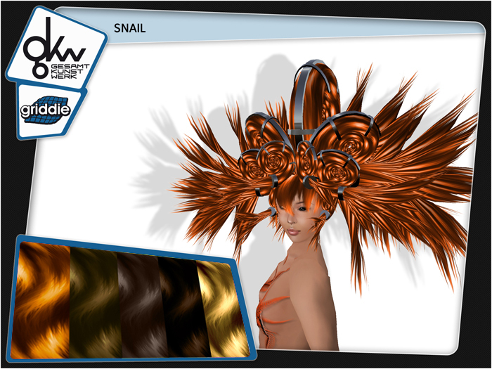 <<Griddie>> Snail - brown