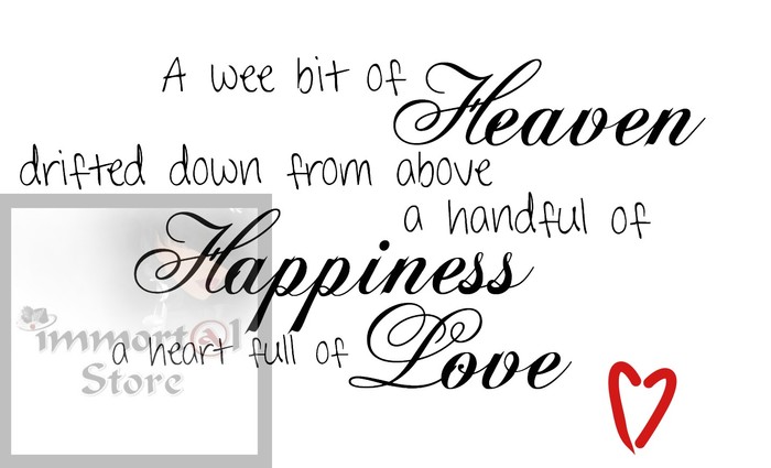 A wee - text on the wall